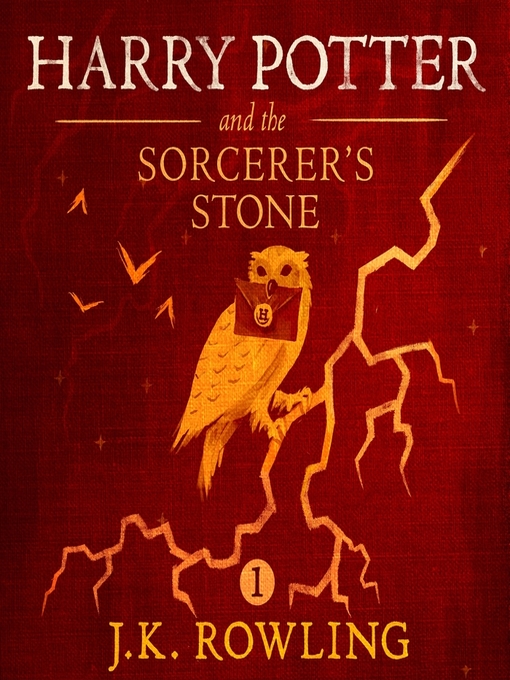 red cover with owl sitting on lightning