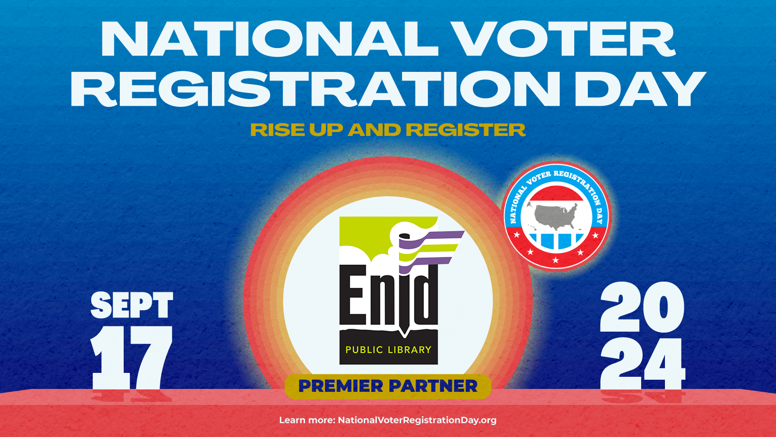 Enid Public Library Joins National Effort to Promote Voter Registration